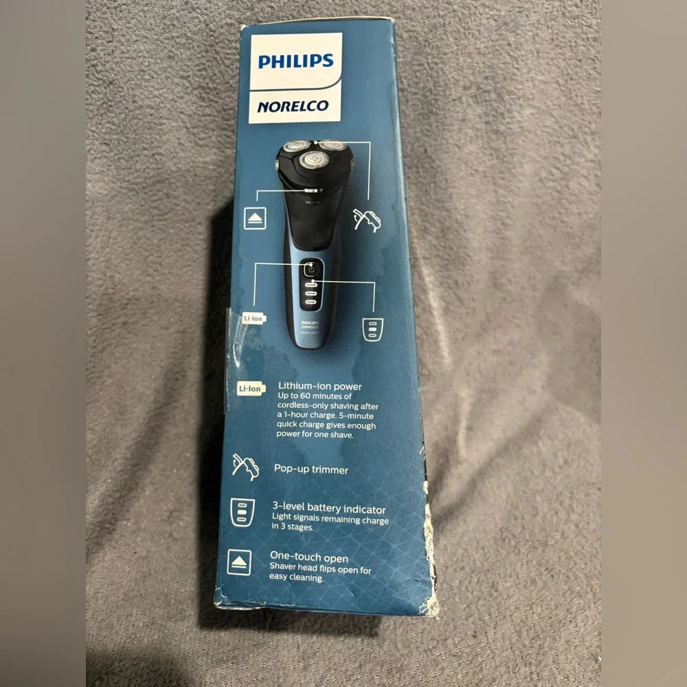 Philips Norelco Shaver 3500 S3212/82, Storm‎ Gray, 1 Count